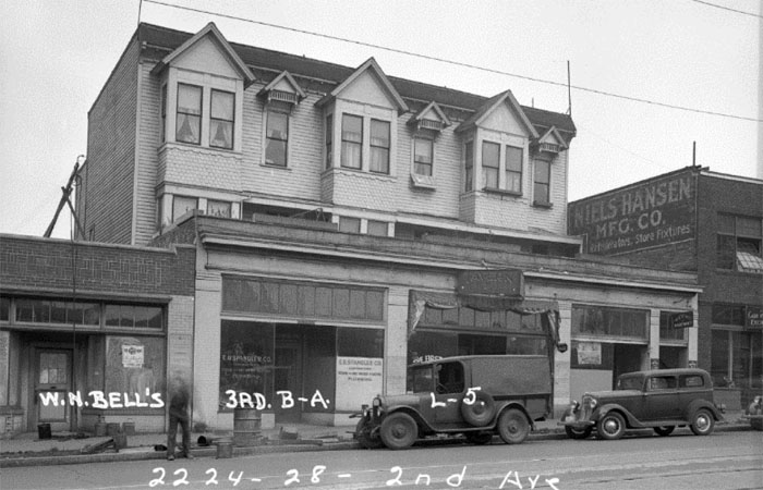 Wayne Apartment Building Landmark Seattle