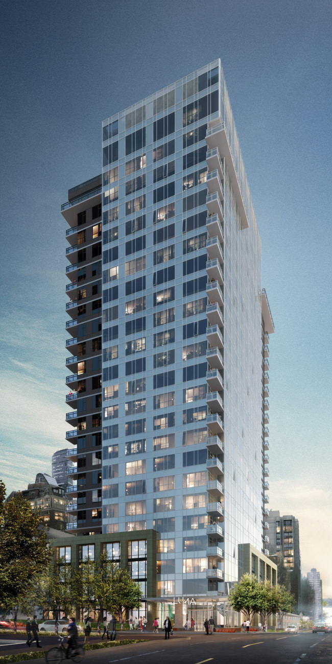 Luma Condo Tower Building First Hill Seattle