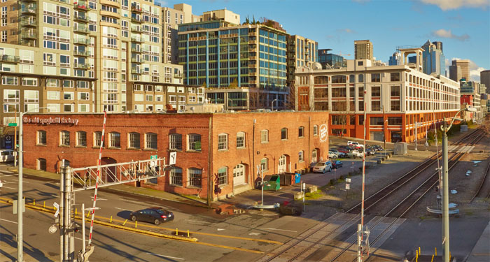 Ainsworth Dunn Warehouse Old Spaghetti Factory Seattle Waterfront Condominium Project