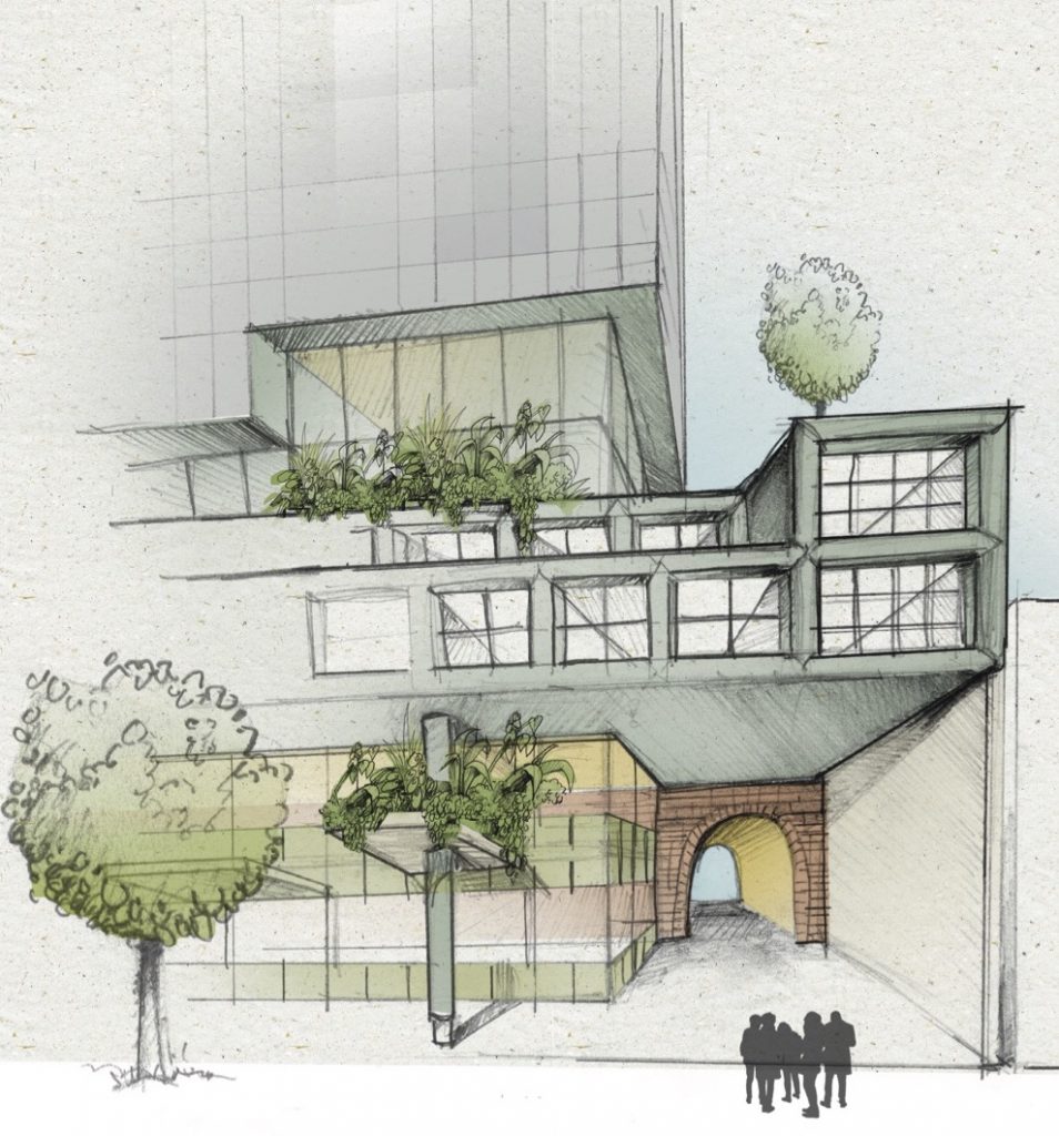 2208 4th Avenue is a proposed 30-story residential tower in Belltown.